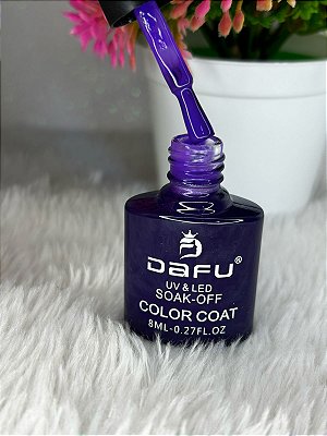 Esmalte em Gel Fluorescente Luminoso Dafu 8ml DF-EM12Y Cor 12