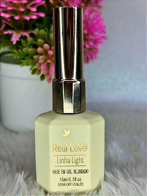 Base em Gel Blindado Linha Light Real Love 15ml