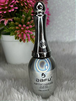 Top Coat Camaleão Dafu 15ml DF-GN08GT Cor 06