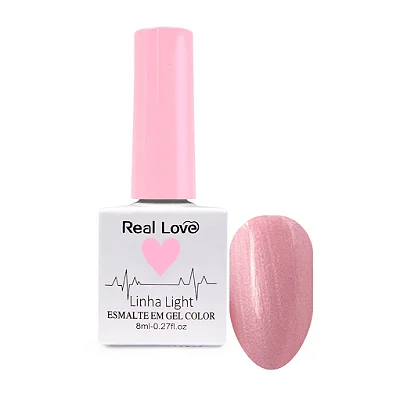 Esmalte em Gel Linha Light Real Love 8ml Cor 191