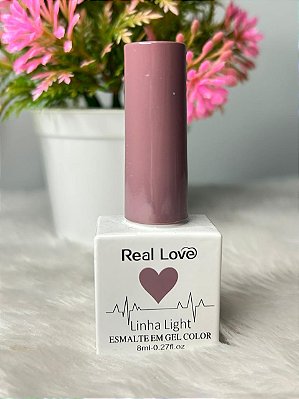 Esmalte em Gel Linha Light Real Love 8ml Cor 170