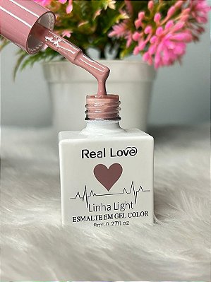 Esmalte em Gel Linha Light Real Love 8ml Cor 171