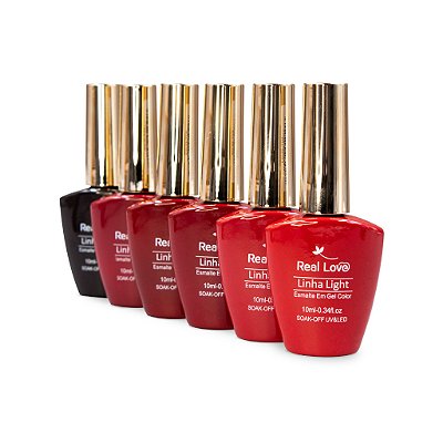 Esmalte em Gel Linha Light Real Love 10ml