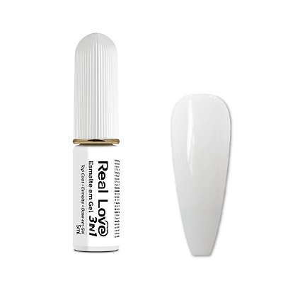 Esmalte em Gel 3 em 1 Real Love 5ml Cor 02
