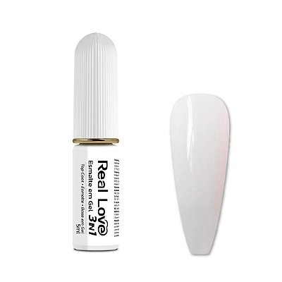 Esmalte em Gel 3 em 1 Real Love 5ml Cor 03