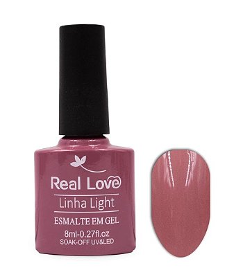 Esmalte em Gel Linha Light Real Love 8ml Cor P016
