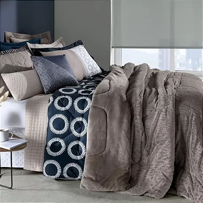 Edredom Plush Peles Queen 2,35 x 2,60