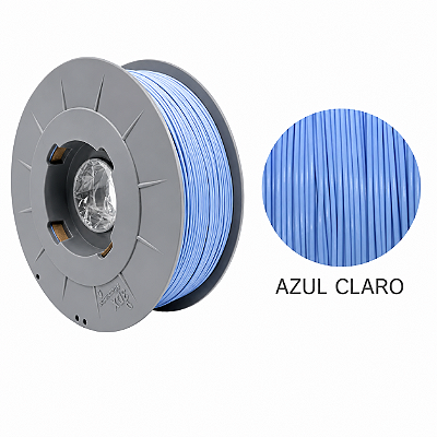 Filamento Pla Azul Claro Bebe P/ Impressora 3d 1kg