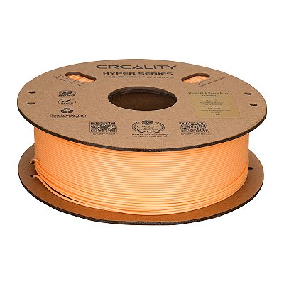 Filamento Creality para Impressoras 3D, 1,75mm, Hyper PLA - 1KG Peach