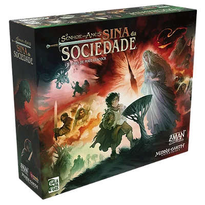 O Senhor dos Aneis: Sina da Sociedade - Um jogo Pandemic System