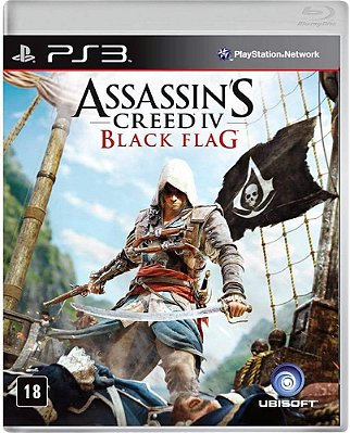 ASSASSINS CREED 4 BLACK FLAG PS3 USADO