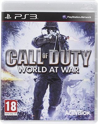 CALL OF DUTY WORLD AT WAR PS3 USADO