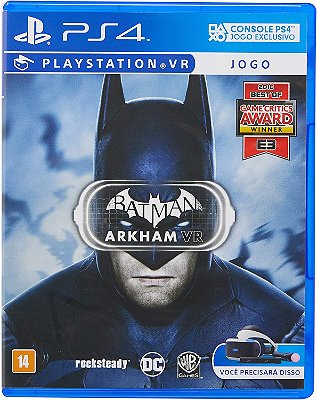 BATMAN ARKHAM VR PS4 USADO