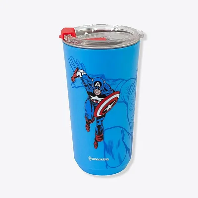 COPO SKY 500ML CAPITAO AMERICA