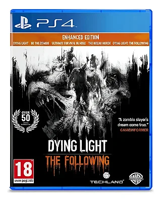 DYING LIGHT THE FOLLOWING PS4 - USADO