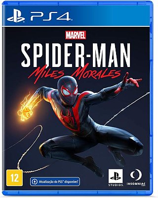 Spider Man Miles Morales PS4 - USADO