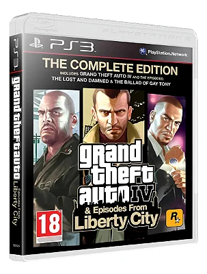 GTA 4 THE COMPLETE EDITION PS3 - USADO
