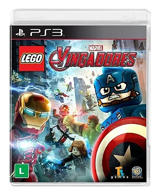 LEGO MARVEL VINGADORES PS3 - USADO