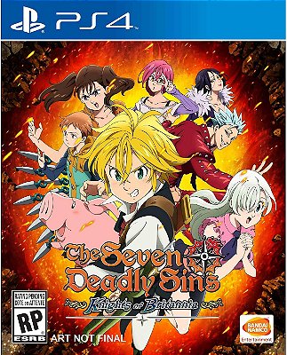 THE SEVEN DEADLY SINS KNIGHTS OF BRITANNIA PS4 - USADO