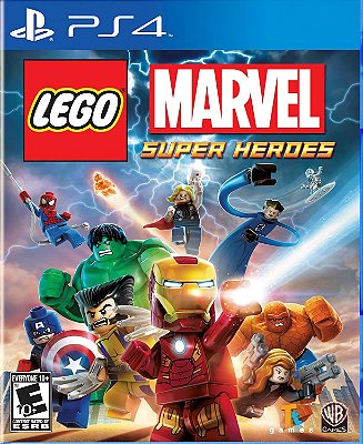 LEGO MARVEL SUPER HEROES PS4 - USADO