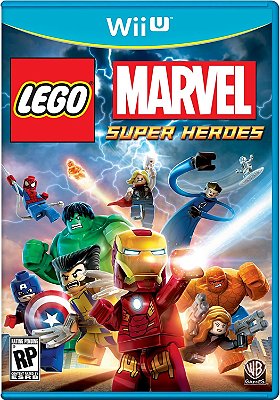 LEGO MARVEL SUPER HEROES WII U - USADO