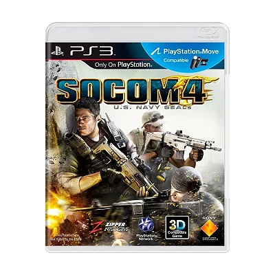 SOCOM 4: U.S. NAV SEALS PS3 - USADO