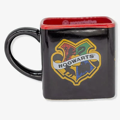 CANECA CUBO 300ML HOGWARTS COLORS