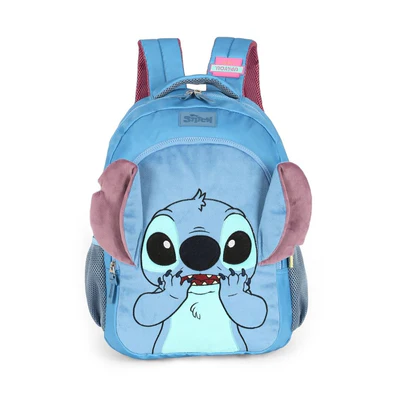 MOCHILA DE COSTAS STITCH AZUL