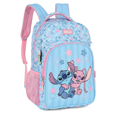 MOCHILA DE COSTAS STITCH ROSA