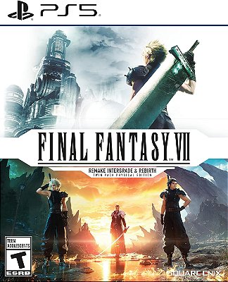FF VII REMAKE INTERGRADE E REBIRTH TWIN PACK PHYSICAL ED PS5