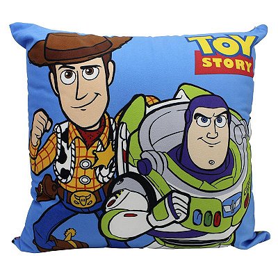 ALMOFADA FIBRA VELUDO 40X40CM TOY STORY CLASSIC
