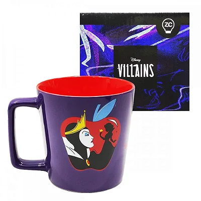 CANECA BUCK 400ML RAINHA MA E BRANCA DE NEVE