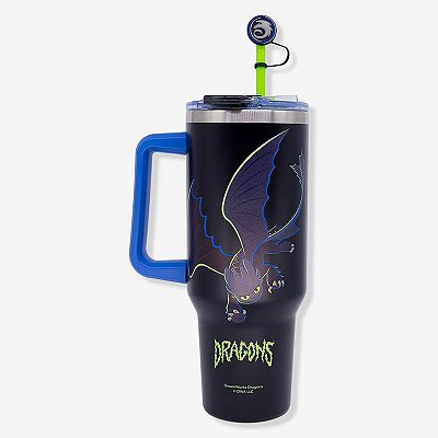 CANECAO TUMBLER C/PINGENTE 1,15LT FURIA DA NOITE
