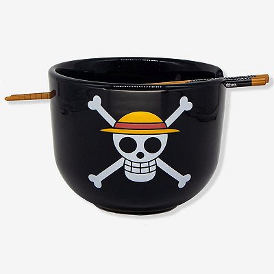 BOWL C/HASHI 500ML LUFFY
