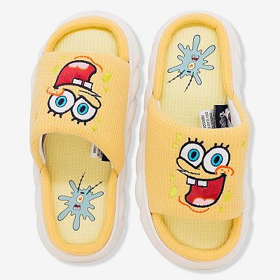 PANTUFA CHINELO NUVEM BOB ESPONJA P | 33-35