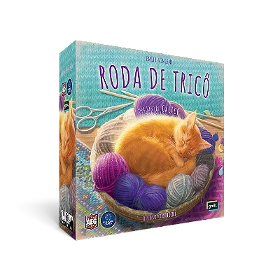 Jogo de Tabuleiro Roda de Tricô Original Grok