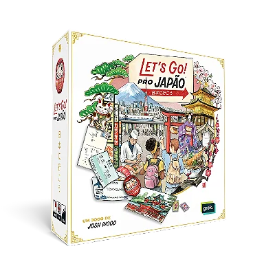 Jogo de Tabuleiro Let's Go! Pro Japão Original PT-BR