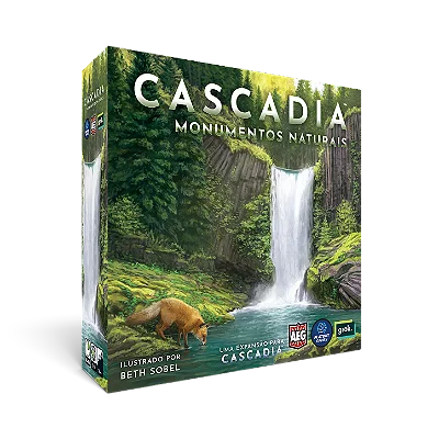 Cascadia Monumentos Naturais Expansão Jogo De Tabuleiro