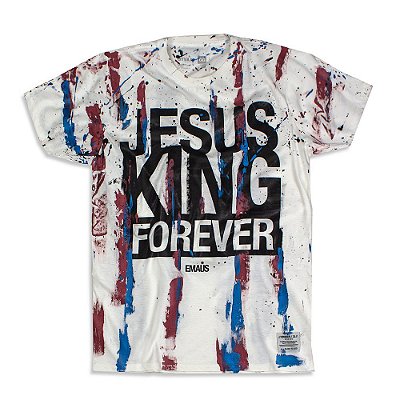 CAMISETA JESUS KING FOREVER CUSTOM