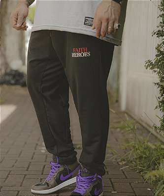 CALÇA MOLETOM FAITH HEROES