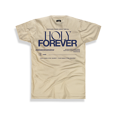 CAMISETA HOLY FOREVER (VANILLA)