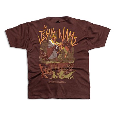 CAMISETA OVERSIZED IN JESUS NAME