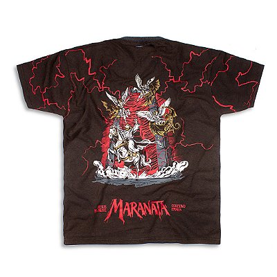 CAMISETA OVERSIZED MARANATA (MARMORIZADA)