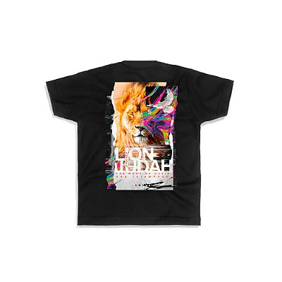 CAMISETA INFANTIL LION OF JUDAH (BLACK)