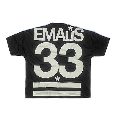 CAMISETA BOXSIZED EMAÚS 33 BLACK