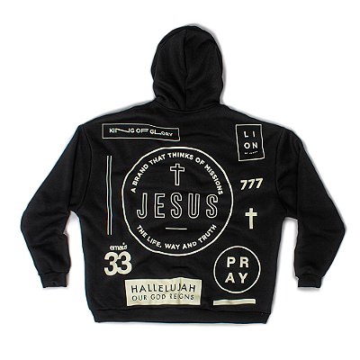 MOLETOM OVERSIZED HALLELUJAH