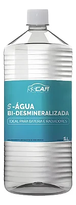 Agua Bi-Desmineralizada SSCAR 1L
