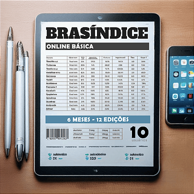 KIT BRASÍNDICE ONLINE BÁSICA - 10 USUÁRIOS (6 MESES)