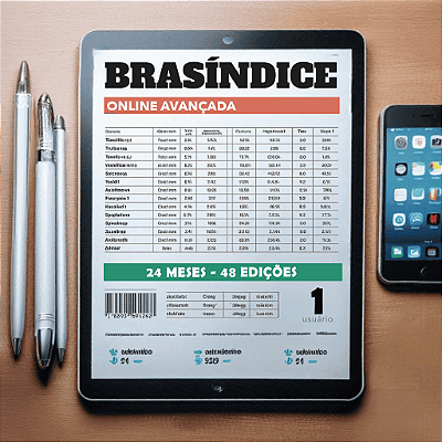 BRASÍNDICE ONLINE AVANÇADA - 24 MESES (48 EDIÇÕES)