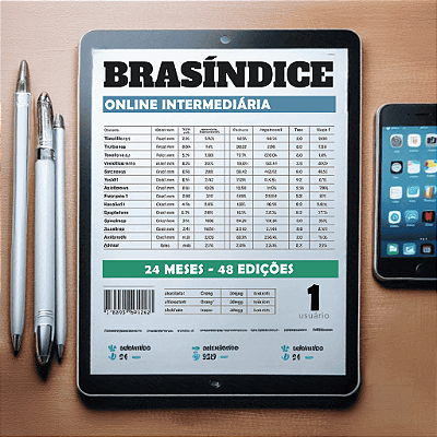 BRASÍNDICE ONLINE INTERMEDIÁRIA - 24 MESES (48 EDIÇÕES)